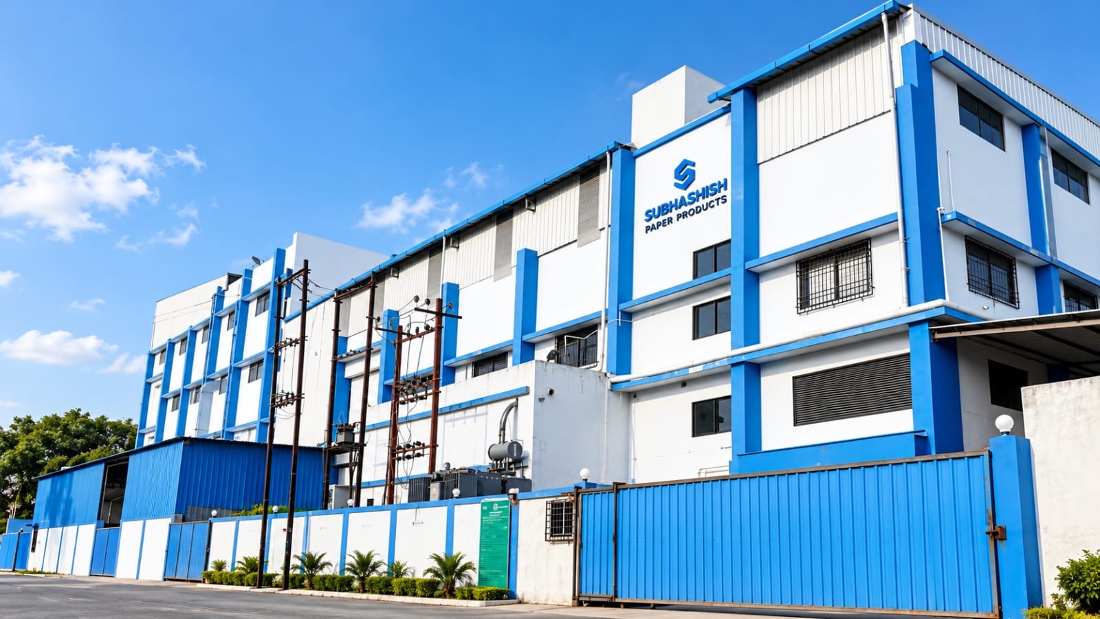 Exterior of the Subhashish Vapi manufacturing facility